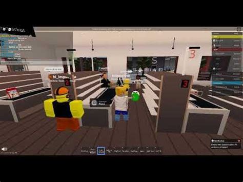 Check-Out Time at Bloxco Supermarket ROBLOX Gameplay - YouTube