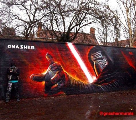 Star Wars Graffiti & Street Art From Around The World | Street art, 3d street art, Star wars mural