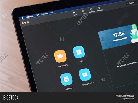 Zoom App Main Menu Image & Photo (Free Trial) | Bigstock