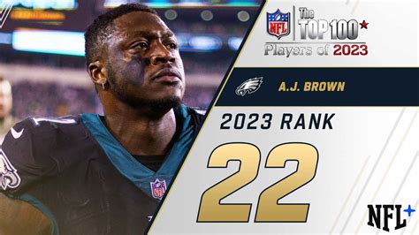 #22 A.J. Brown (WR, Eagles) | Top 100 Players of 2023 - YouTube