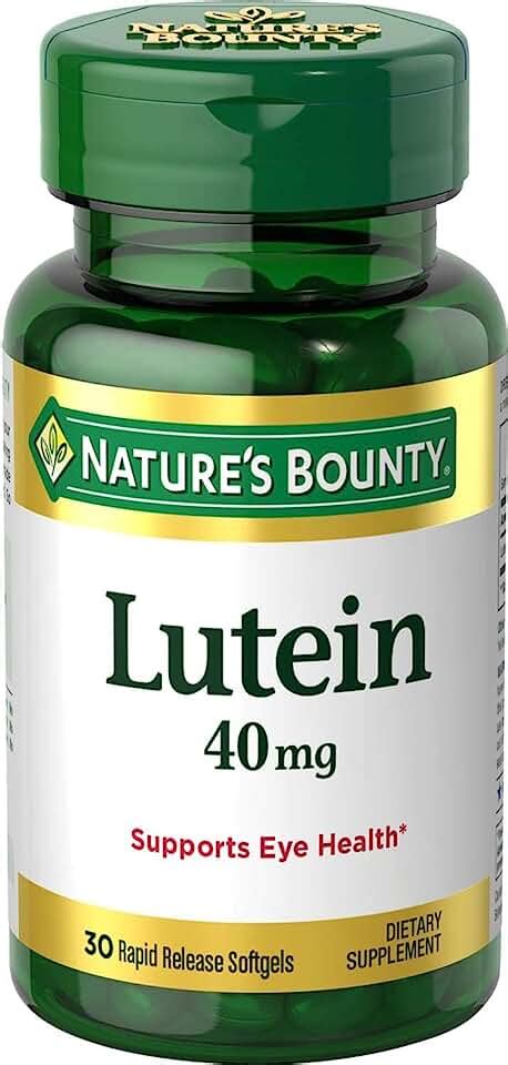 Amazon.com: lutein supplements