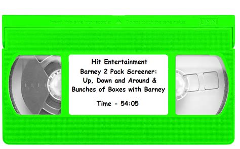 Opening and Closing to Barney: Up, Down and Around and Bunches of Boxes with Barney 2003 VHS ...