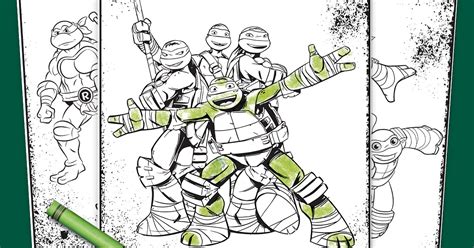 TMNT Coloring Pages | Nickelodeon Parents