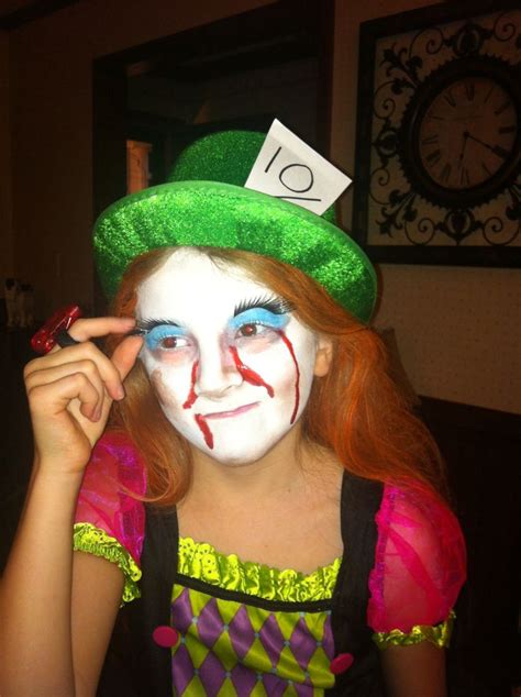 Mad hatter makeup | Mad hatter makeup, Mad hatter, Hatter