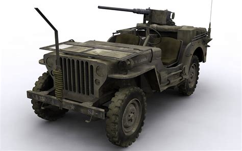 WW2 Jeep by simjoy on DeviantArt