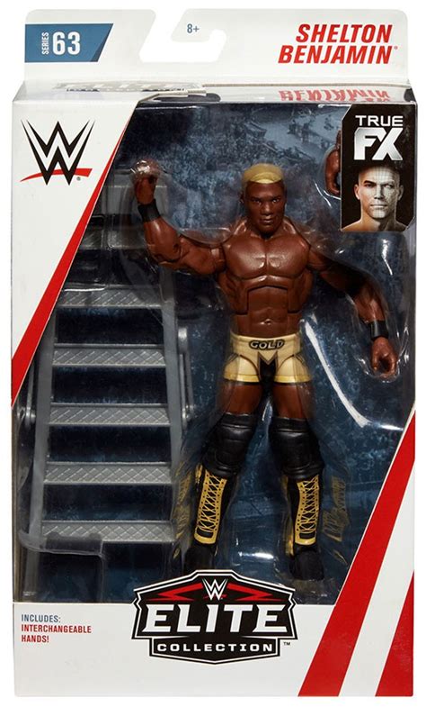 WWE Wrestling Elite Collection Series 63 Shelton Benjamin 7 Action ...