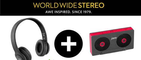 World Wide Stereo Giveaway: Wireless Speaker and Bluetooth Headphones ...