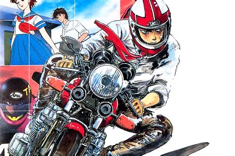 Before Initial D, Shigeno made Baribari Densetsu about ‘80s bikes ...