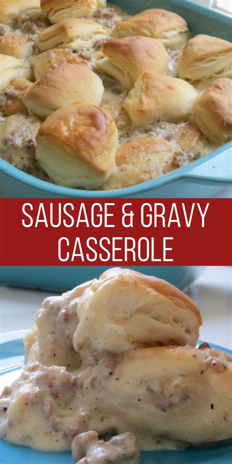 Sausage & Gravy Casserole – CucinaDeYung