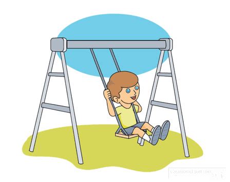 Animated Clipart - boy_swinging_animation_2_15A - Animated Gif