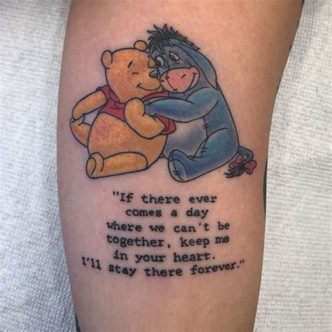 UPDATED: 40 Uplifting Winnie the Pooh Tattoos | Winnie the pooh tattoos, Tattoos for daughters ...