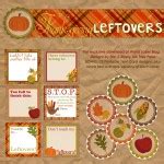 Free Labels for Thanksgiving Leftovers & Digital Papers | Free printable labels & templates ...