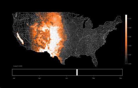 Bird migration patterns mapped | FlowingData