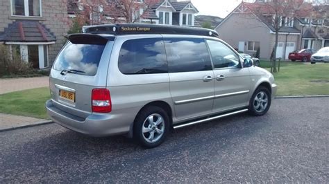 Kia Sedona Camper Conversion-2005-Pop top , R an R bed | in Dundee | Gumtree