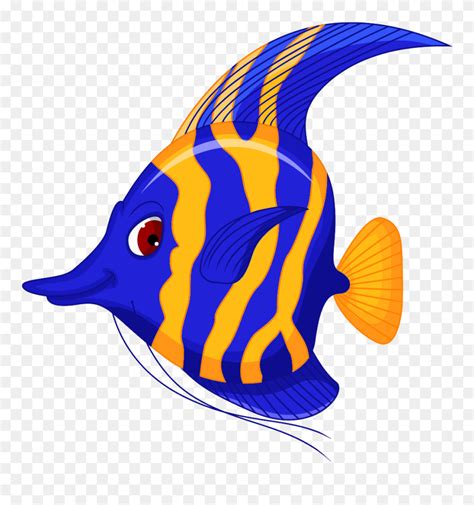 Download Angelfish Cartoon Clip Art - Angel Fish Clipart - Png Download (#5713310) - PinClipart