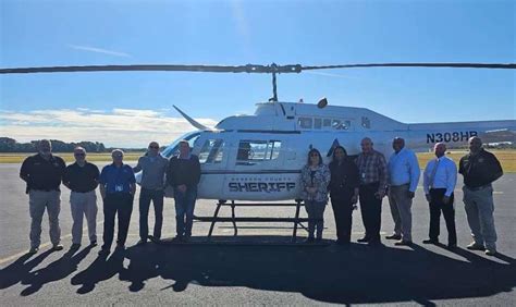 Robeson County Sheriff’s Office debuts new helicopter | WBTW