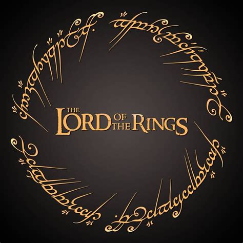 The Lord of the Rings golden movie logo by freeco on DeviantArt | Lord ...