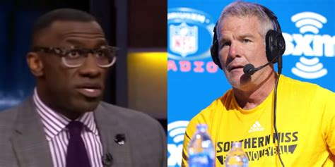 Shannon Sharpe Calls Brett Favre A 'Typical White Conservative Male ...