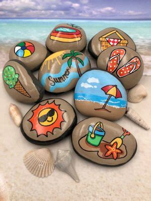 10 Easy Beach Rock Painting Ideas To Get Geared Up For Summer - Rock ...