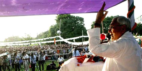 Bihar assembly elections campaigning - Nitish Kumar