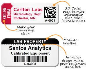 Laboratory Barcode Labels and Asset Tags | MyAssetTag