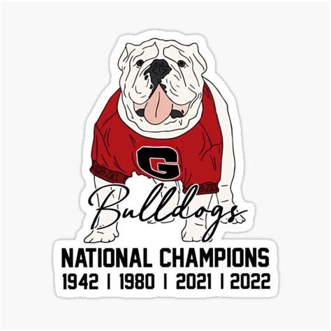 "Georgia Bulldogs National Championship 2022 UGA SEC Champions Sec ...