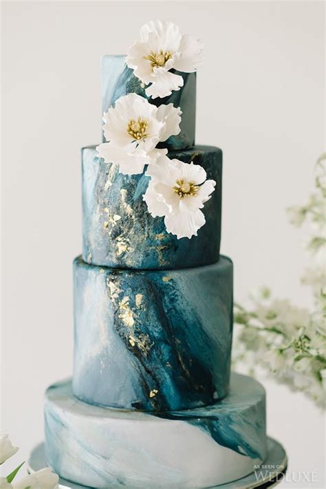 23 Unique and Elegant Marble Wedding Cake Ideas - Page 2