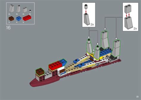 LEGO 10294 Titanic Instructions, Icons - Miscellaneous