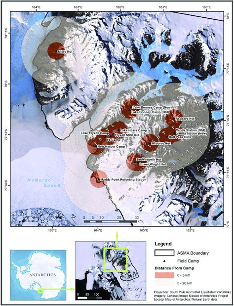 Map of the McMurdo Dry Valleys and associated Antarctic Specialty... | Download Scientific Diagram