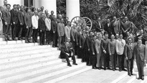 Florida Memory • Group portrait of Florida senators and senate officials.