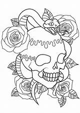 Printable Tattoo Coloring Pages For Adults sketch template