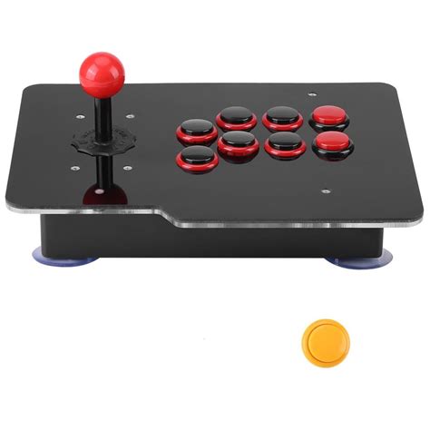 WALFRONT Joystick USB Stick Buttons Controller Control Device for PC Computer Arcade Game ...