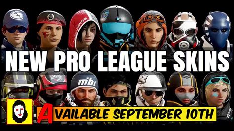 Get New Pro League Skins R6 2020 Gif