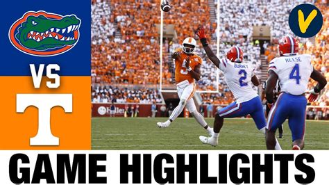 #20 Florida vs #11 Tennessee | 2022 College Football Highlights - Win ...