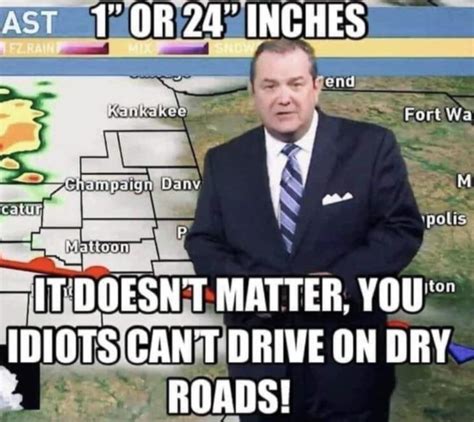 Everyone knows how to drive in snow apparently. : r/memes