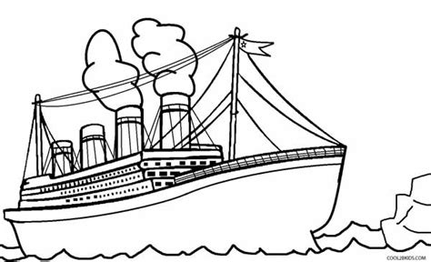 Desenhos De Titanic Para Colorir Pintar E Imprimir Colorironlinecom ...