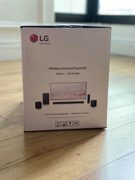 LG rear speakers (Wireless Surround Sound Kit) (up to $179.99), Electronics, Audio on Carousell