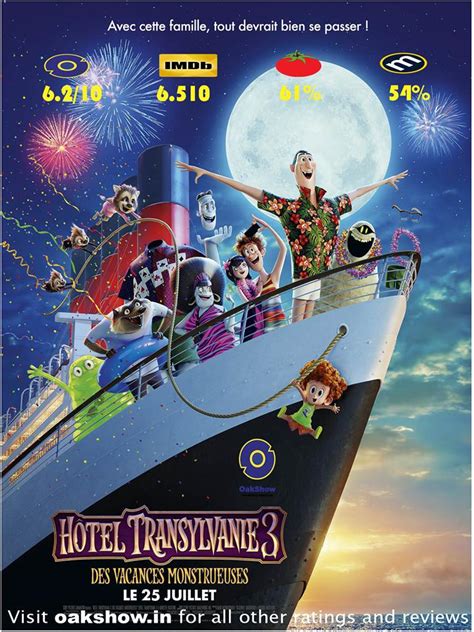 Hotel Transylvania 3: Summer Vacation All Ratings,Reviews,Songs,Videos,Trailers,Bookings and News