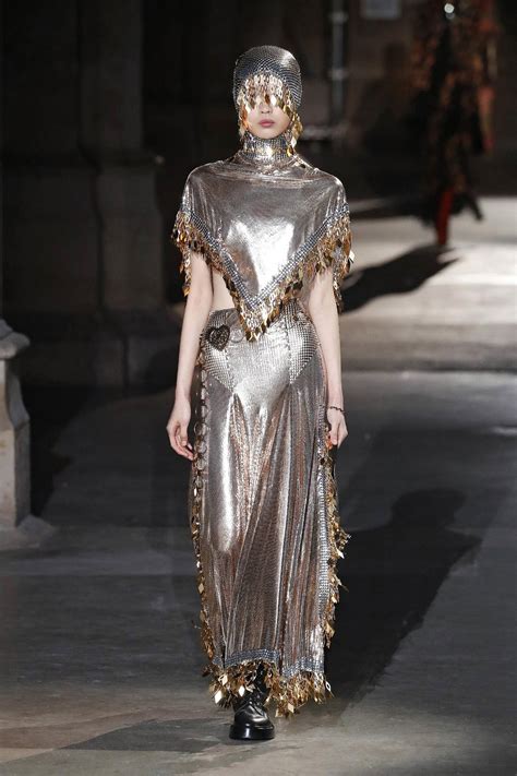 Paco Rabanne Fashion Show, Collection Ready To Wear Fall Winter 2020 presented during Paris ...