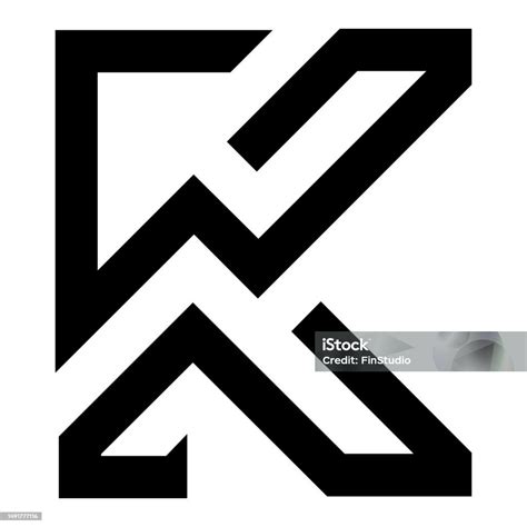 Professional Innovative Initial K Logo And Kk Logo Letter K Or Kk ...