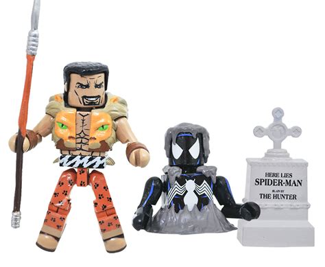 Black Costume Spider-Man & Kraven the Hunter Minimates