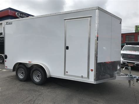 Enclosed Cargo Trailer 7.5’x14′ WHITE RAMP High Country Aluminum | Ron ...