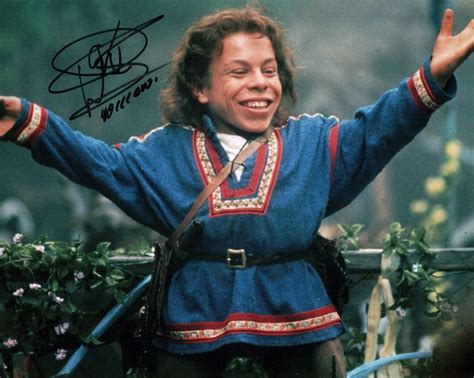 Warwick Davis Willow 8x10 Signed Photo JSA Certified Autograph