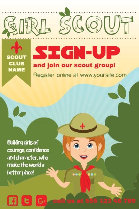 Girl Scouts Poster Template | PosterMyWall