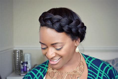 Quick & Easy Crown Braid Tutorial for Natural Hair