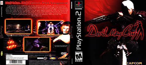 Viewing full size Devil May Cry PS1 Case box cover