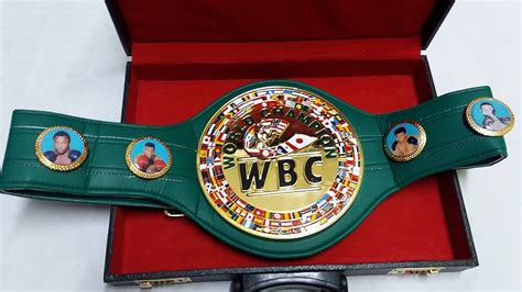 WBC World Heavyweight Boxing Championships Title Belt, 54% OFF