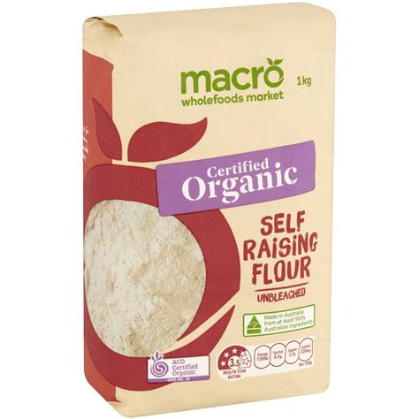 Macro Organic Self Raising Flour 1kg | Woolworths