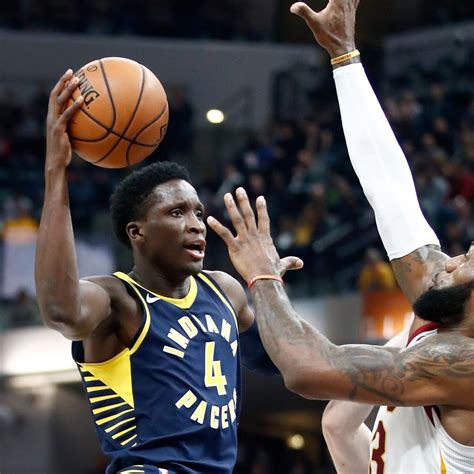 Victor Oladipo Scores 33 Points, Helps Pacers Snap Cavaliers' 13-Game ...