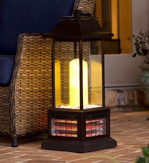 Outdoor Infrared Lantern Heater | Electric Fireplaces | Outdoor heaters ...